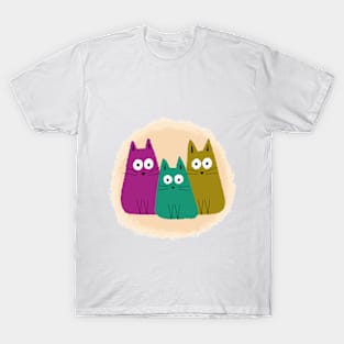 Gatitos chismosos T-Shirt